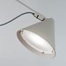 Midgard Ayno, lámpara de sobremesa LED gris/cable naranja - 3.000 K