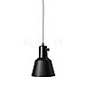 Midgard K831 Hanglamp aluminium zwart mat/kabel lichtgrijs