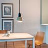 Midgard K831 Pendant Light pale blue/cable dark grey - Special edition application picture