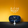 Moooi Heracleum Pendant Light LED nickel - large application picture