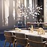 Moooi Heracleum Suspension LED nickel - small - produit en situation