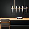 Moooi Perch Light Branch LED brass - large application picture