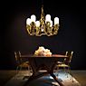 Moooi Plant Chandelier LED brass application picture