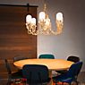 Moooi Plant Chandelier LED brass application picture