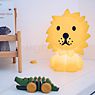 Mr. Maria Lion, lámpara de sobremesa y de suelo LED amarillo - ejemplo de uso previsto