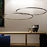 Nemo Ellisse Hanglamp LED wit - 96 cm - uplight productafbeelding