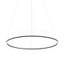 Nemo Ellisse Pendant Light LED schwarz - downlight - 96 cm