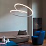 Nemo Kepler Lampada a sospensione LED nero - 110 cm - uplight - immagine di applicazione