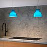 Nemo Lorosae Pendant Light blue - ø30 cm application picture