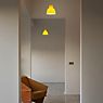 Nemo Lorosae Pendant Light yellow - ø20 cm application picture