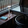 Nemo Portofino Battery Light LED white - base marble application picture