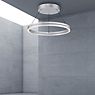 Neuhaus PURE® by Paul Neuhaus E-Loop Hanglamp LED zilver - ø70 cm - e-LIFT® productafbeelding