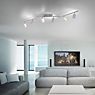 Neuhaus PURE® by Paul Neuhaus Mira Plafondlamp LED 6-lichts zilver productafbeelding