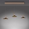 Neuhaus PURE® by Paul Neuhaus Moon Suspension LED 3 foyers 140 cm