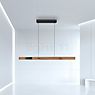 Neuhaus PURE® by Paul Neuhaus Moto-Rise Hanglamp LED bruin - e-SLIDE® - e-LIFT® productafbeelding