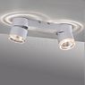 Neuhaus PURE® by Paul Neuhaus Nola Plafonnier 2 foyers LED blanc