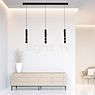 Neuhaus PURE® by Paul Neuhaus Vega Hanglamp LED 3-lichts zwart productafbeelding