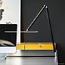 Nimbus Roxxane Office Lampada da tavolo LED argento anodizzato - 2.700 K - con morsetto - immagine di applicazione