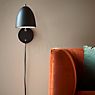 Nordlux Alexander, lámpara de pared negro - ejemplo de uso previsto