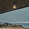 Nordlux Aludra Ceiling Light anthracite - Seaside coating application picture