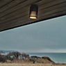 Nordlux Aludra Ceiling Light black - Seaside coating application picture