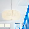 Nordlux Belloy Hanglamp wit/wit - plafondkapje halbkugel - 45 cm productafbeelding