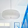 Nordlux Belloy Hanglamp wit/wit - plafondkapje halbkugel - 45 cm productafbeelding