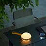 Nordlux Bring Lampe rechargeable LED blanc/jaune - 12 cm - produit en situation