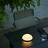 Nordlux Bring Lampe rechargeable LED blanc/jaune - 12 cm - produit en situation