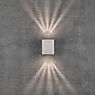 Nordlux Canto Kubi 2 Wall Light LED stainless steel