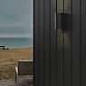 Nordlux Canto Maxi 2 Wall Light black - Seaside coating application picture