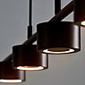 Nordlux Clyde Hanglamp LED 4-lichts - lineair zwart