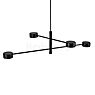 Nordlux Clyde Pendelleuchte LED 4-flammig black