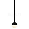 Nordlux Contia Hanglamp zwart/opaalglas