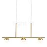 Nordlux Contina Hanglamp 3-lichts messing/opaalglas