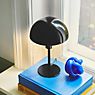 Nordlux Ellen Mini, lámpara de sobremesa azul - ejemplo de uso previsto