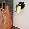 Nordlux Explore Wall Light brass application picture