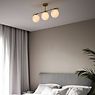Nordlux Grant Ceiling Light 3 lamps brass application picture