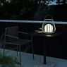 Nordlux Jim To Go, lámpara recargable LED gris - ejemplo de uso previsto