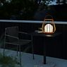 Nordlux Jim To Go, lámpara recargable LED negro - ejemplo de uso previsto