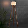 Nordlux Kettle Tripod - Basis für Leuchtelement 100 cm - Holz Anwendungsbild