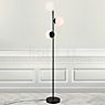 Nordlux Lilly Floor Lamp black/opal glass application picture
