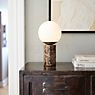 Nordlux Lilly Lampe de table marbre marron - produit en situation