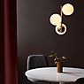Nordlux Lilly Pendant Light black/opal glass application picture