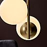 Nordlux Lilly Pendant Light black/opal glass