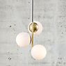 Nordlux Lilly Pendant Light black/opal glass application picture