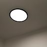 Nordlux Liva Smart Plafondlamp LED zwart productafbeelding
