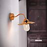 Nordlux Luxembourg, lámpara de pared marrón oxidado , Venta de almacén, nuevo, embalaje original - ejemplo de uso previsto