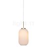 Nordlux Milford 2.0 Pendant Light brass/opal