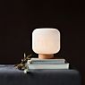 Nordlux Milford Table Lamp ash wood/opal glass application picture